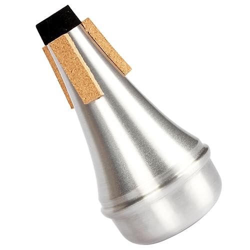 Vaguelly 2個小号消音器 スリッシュな仕上げ 小型管楽器用の高効率消音器