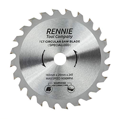 Rennie Tool Lama per sega circolare per legno, 165...