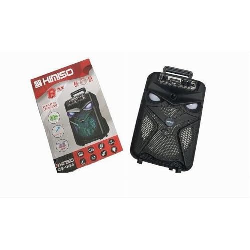 Oise Art Store Trade Shop - Cassa Bluetooth Altoparlante Speaker Usb Wifi 1000 W Portatile Wireles Km-824 - 3