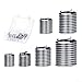 Thread Repair Insert Kit for to for M12, Stainless Steel Coil Thread Insert Sleeve, Damaged Thread Fix Tool for Engine Block and Automotive Repair, 140 pcs