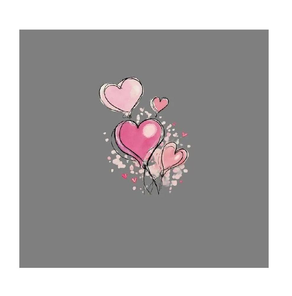 Heart Balloon Vinyl Sticker Waterproof Watercolor Decal for Car Laptop Helmet Skateboard