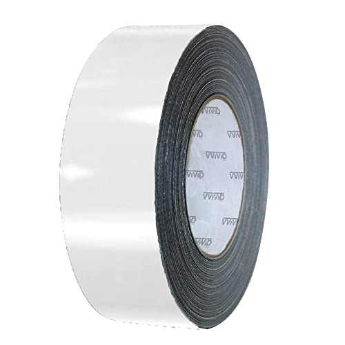 Image of VViViD Gloss Vinyl Detailing Vinyl Wrap Tape 2 Inch x 20ft DIY Roll (Gloss White)