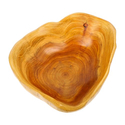 Bandeja de madera irregular para servir comida y decorar con estilo natural 2