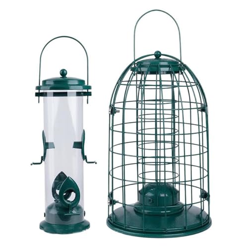 Mangeoire à oiseaux en métal pour stopper le pillage des graines