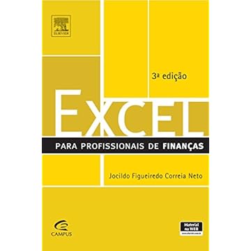 Capa do livro Excel para profissionais de finanças