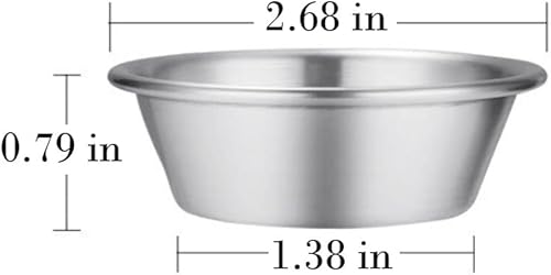 Miniatura 9 de 8 moldes para tarta de huevo, molde de acero inoxidable para hornear cupcakes, moldes de postre reutilizables para la cocina del hogar (M)