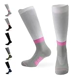 Envuelve tus músculos: Compresión de grado médico con varias millas de hilo en cada calcetín. Estos calcetines de compresión graduada hasta la rodilla reducen la fatiga y los calambres en las piernas durante el entrenamiento intenso o en competiciones. Hechos con la misma compresión, comodidad y calidad que se encuentra en nuestros productos CFA hero. No hay forma de controlarte con el poder de estos calcetines de compresión CFA