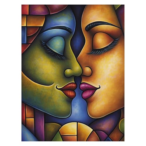 DIY  G LX hG |Lbg 55 x 40 CM G CeA Lbg rbOTCY TCY q S yCgoCio[  Painting by Numbers KpΏۂĎ Ǐ Εa