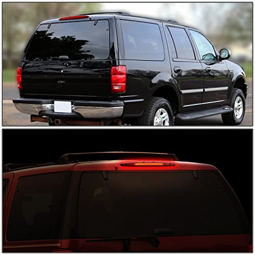 Dna Motoring 3Bl-Fepd96-3D-Led-Rd Red Lens 3D Led Third Tail Brake Light [Compatible With 97-02 Ford Expedition] #TOP6
