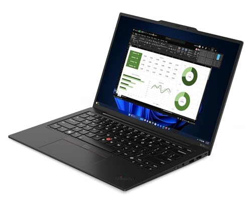 Image of Lenovo ThinkPad X1 Carbon Gen 12 Laptop (14 inch FHD+ Touchscreen, Intel Core Ultra 7 165U vPro, 32GB DDR5, 1TB SSD), Fingerprint Reader, Backlit, IR Webcam, 2X Thunderbolt 4, IST HUB, Win 11 Pro, AI PC