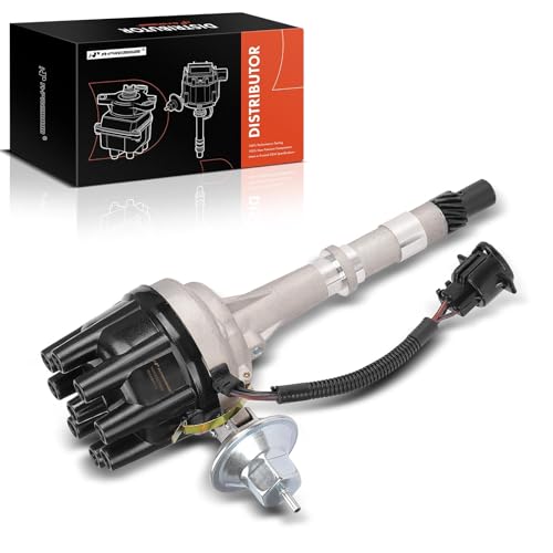 A-Premium Ignition Distributor with Cap and Rotor Compatible with Jeep Cherokee 1978-1983, CJ5 1978-1981, CJ7 1978-1981, Grand Wagoneer, J10, J20, Wagoneer & AMC AMX, Concord, Matador, Pacer, Spirit
