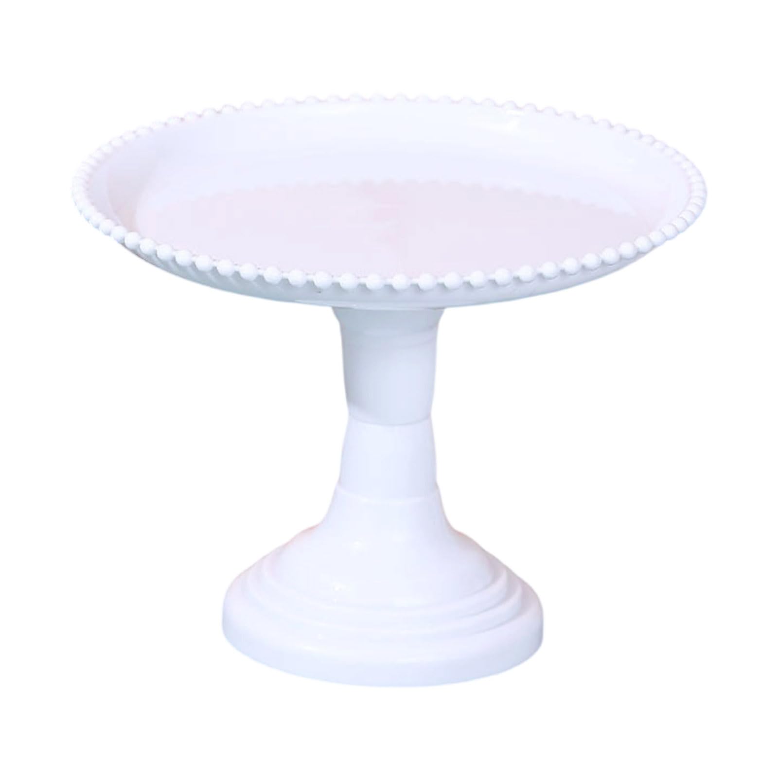 Xjdzineq Resistant Base Tall Dessert Display Stand Snacks Fruit Serving Plate Elegant Construction for Celebration Dessert Presentation Stand