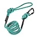 Embark Pets Sierra Leash/Mountain Climbing Rope Leash with Carabiner (Turquoise)