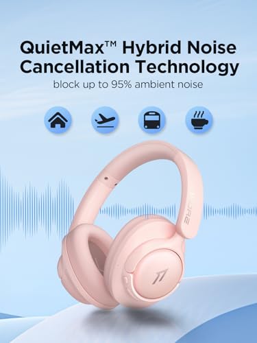 Image of 1MORE HQ31 Over Ear Headphones (Pink)