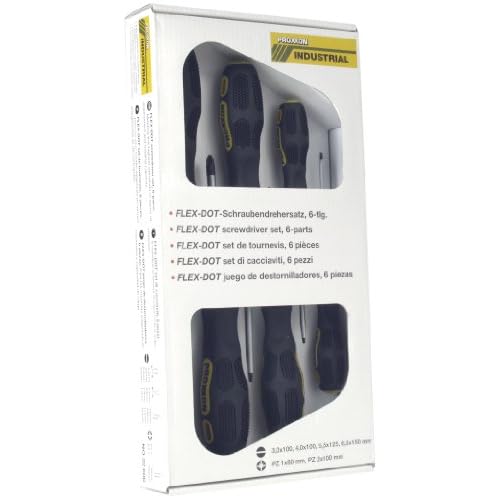 PROXXON 22606 FLEX-DOT- Schraubendrehersätze, Schlitz 6 teilig