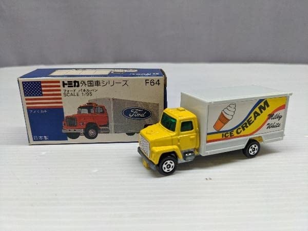 Amazon.co.jp: 現状品 トミカ 外国車シリーズ F64 フォード パネルバン ...