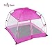 Emily Rose 18 Inch Doll Accessories | Amazing Pink Dining Canopy Camping Tent, Includes Matching Carry Case | Fits American Girl Dolls