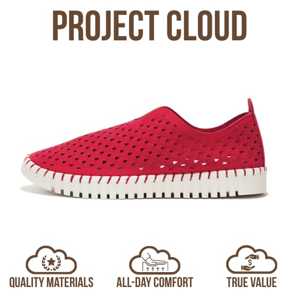 Image of Project Cloud Womens Shoes - Lightweight Summer Loafers for Women with Memory Foam Insole - Stylish & Comfortable Womens Loafers - Perfect Spring Shoes for Women 2026 (Lily)