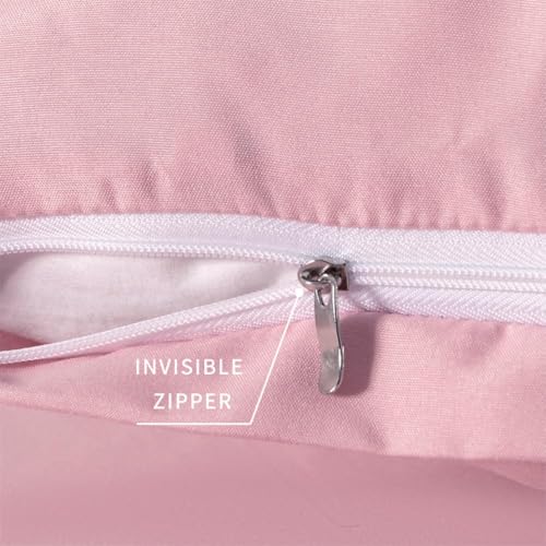 Image of Body Pillow Pillowcase with Zipper 1 piece,Pink,20 inchx54 inch
