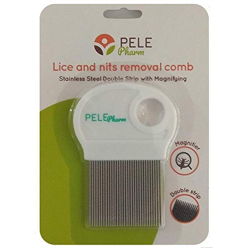 Lice Dense Comb for Kids Treatment Nit Eggs –Bugs Removal - Won’t Rust