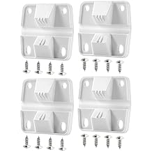 Cooler Plastic Hinges Replacement for Coleman - Replacement Hinges for Coleman Xtreme Cooler Parts Ice Chest Hinges 4 Pack