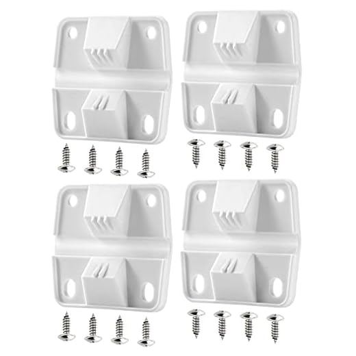 Cooler Plastic Hinges kit Replacement for Coleman Coolers - 4 Pack