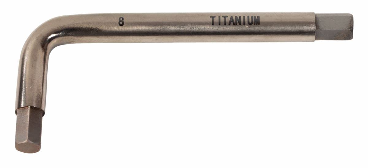 KS Tools 965.0405 5mm Titanium Hex Key, Clear