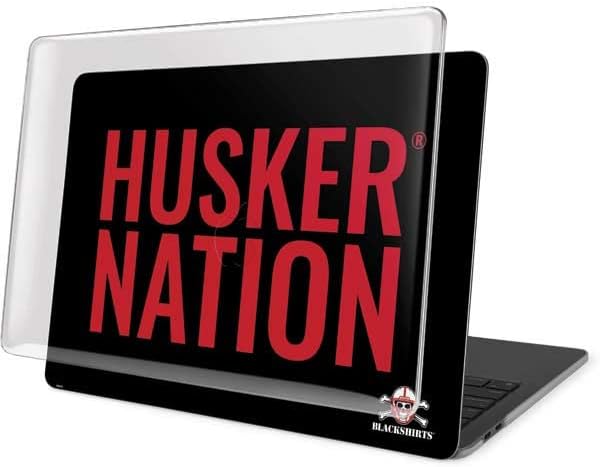 Skinit Case + Skin Compatible with MacBook Pro 16in (2019-20) - Officially Licensed Husker Nation Design