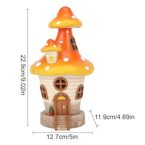 Décoration de jardin solaire champignon pour illuminer vos soirées de terrasse - 3