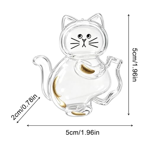 Estuche transparente magnético con forma de gatito para regalar 6