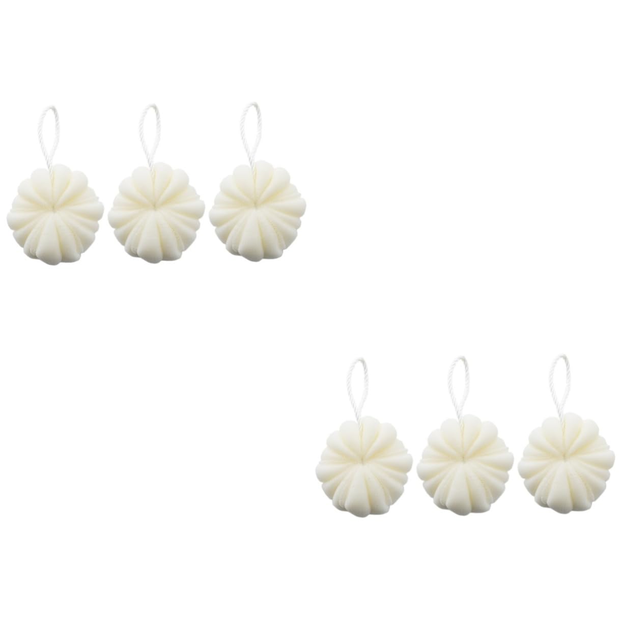 minkissy Bath Ball 6 pcs mesh take a Bath Sponge net Man Shower Ball