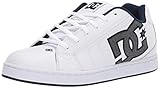 DC Men's Net Se-K Skate Shoe, White/White/Battleship, 18 M US