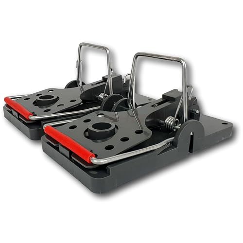 2 pièges à Rats Roshield - Qualité Professionnelle et pièges Anti-nuisibles Robustes pour Une neutralisation instantanée - réutilisable et Facile à Mettre en Place – vue 2