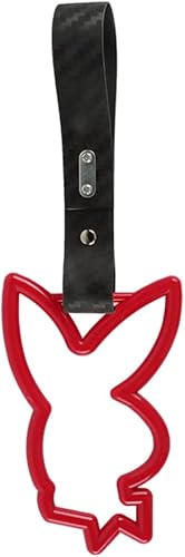 Miniatura 4 de Q1-TECH, JDM Tsurikawa - Anillo japonés para metro, tren, autobús, mango de coche, asa en forma de conejo, correa de mano, anillos de advertencia