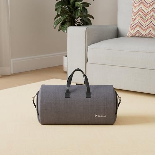 image for Convertible Garment Bag with Shoulder Strap, Modoker Carry on Garment 