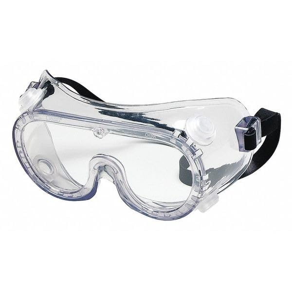 MOLLIFII Impact Resistant Safety Goggles, Clear Scratch-Resistant Lens, Mfr: 2230RB-A