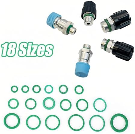 Tiiyee 270 Pcs O Ring Kit, 18 Size O Ring Assortment Set Buna N Rubber — 사진 3