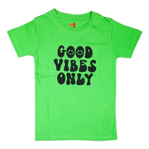 Image of 100% Cotton Printed Half Sleeve T-Shirts for Boys (Pack of 5)