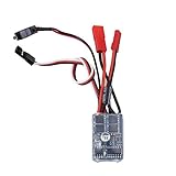 Mxfans RC 1:16 1:18 Multi-Color 20A Programmable ESC Brush Speed Controller with Brake for 130 180...