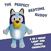 Bluey Goglow Pal Light Up Nightlight, 2-in-1 Interactive Snuggly Toddler Light, Soothing Night Light for Kids of Ages 2+