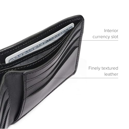 TUMI - Alpha Double Billfold - Men's Premium Wallet - Secure & Durable with Hidden Card Pocket - Black4