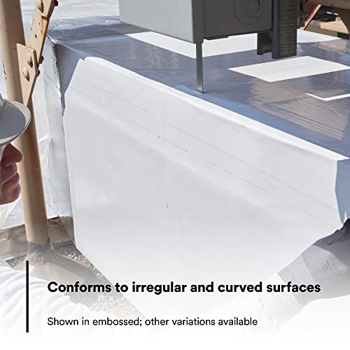 Image of 3M VentureClad Insulation Jacketing System 1577CW-WME, Embossed, White Color, Chemical Resistance, Durable, Cold Weather Adhesion, LEED v4, UL723 Classified, 35.5 in x 50 yd