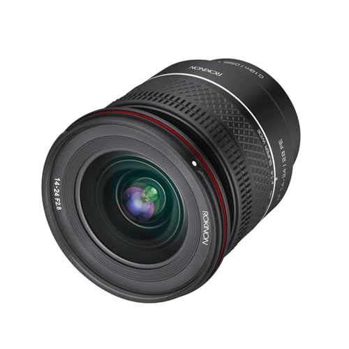 Rokinon 14-24mm F2.8 AF Zoom Lens for Sony E – Full Frame Ultra-Wide, Fast Autofocus, Weather Sealed, Linear STM Motor, Custom Controls