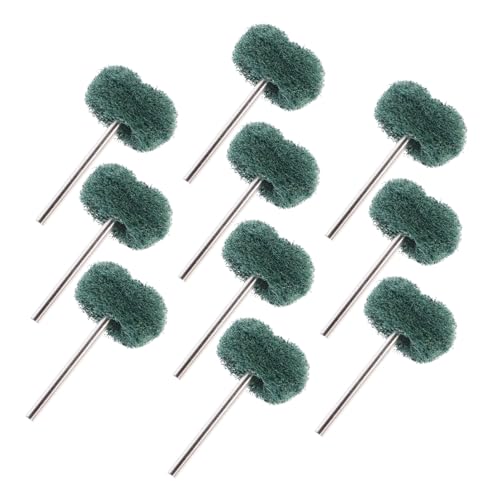 Alipis Reusable Polishing Wheel Set 10pcs Fiber Wheel for Bench Drill Buffing