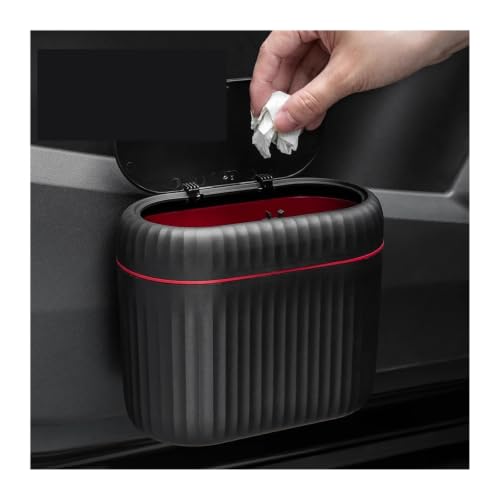 Cubo basura para coche colgante que elimina el desorden y los malos olores en la puerta 3