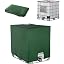 Bâche Protection Cuve IBC 1000L - Housse Anti-UV Anti-Poussière 116x100x120 Cm - Gris - Gardez Votre Eau Propre Toute L'Année !