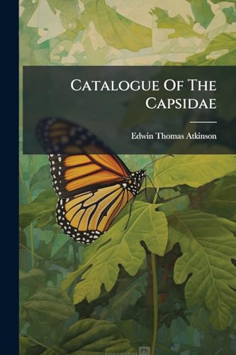 Catalogue Of The Capsidae