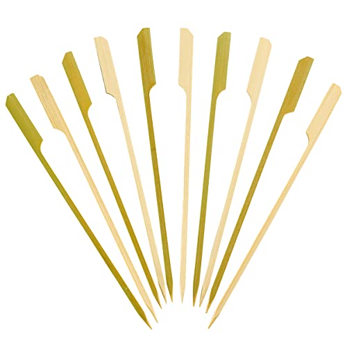Bamboo Paddle Picks Skewers 7 Inch