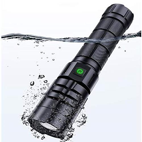 SGSD Lampe De Poche Éblouissante Rechargeable Usb Lumière Lampe De Poche Zoom Éblouissante