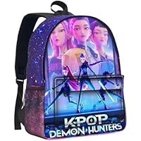 D-Demon H-Hunters Mochila para Estudiantes con Motivos